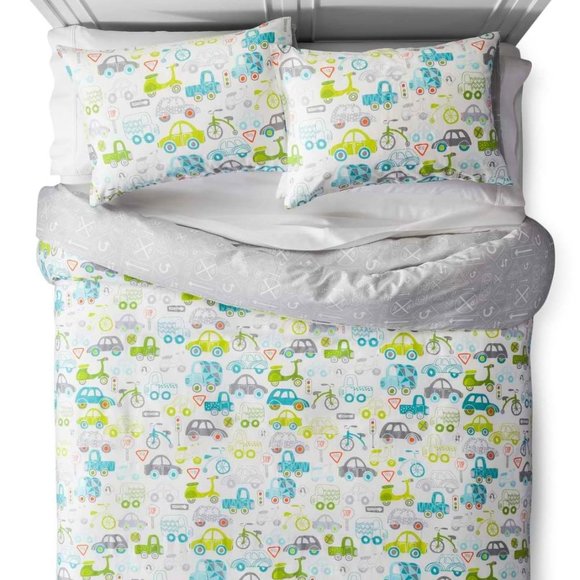 NWT Lolli Living On The Road Duvet Cover Set ALL COTTON
